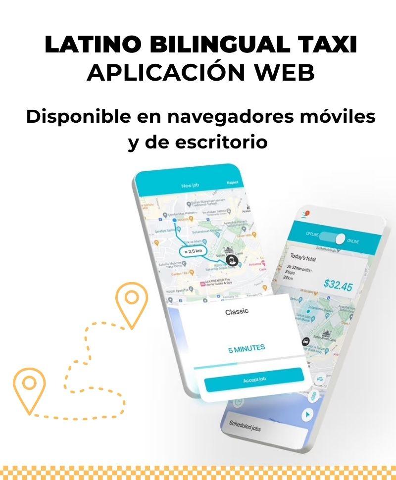 app_web latino bilingual taxi